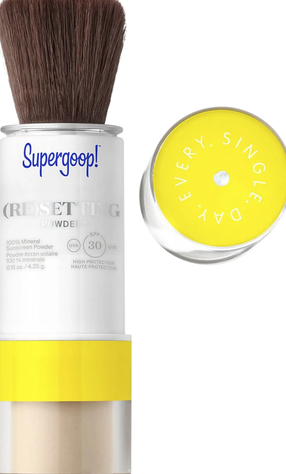SUPERGOOP (Re)setting 100% Mineral Powder Sunscreen SPF30 PA+++ Outlet