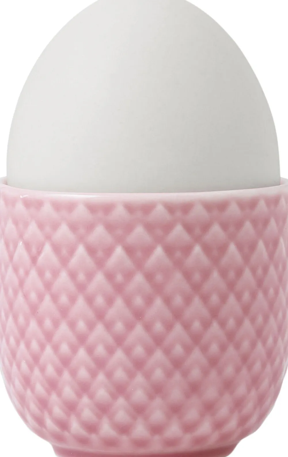 Lyngby Porcelæn Rhombe Color Æggebærger Ø5 cm rosa