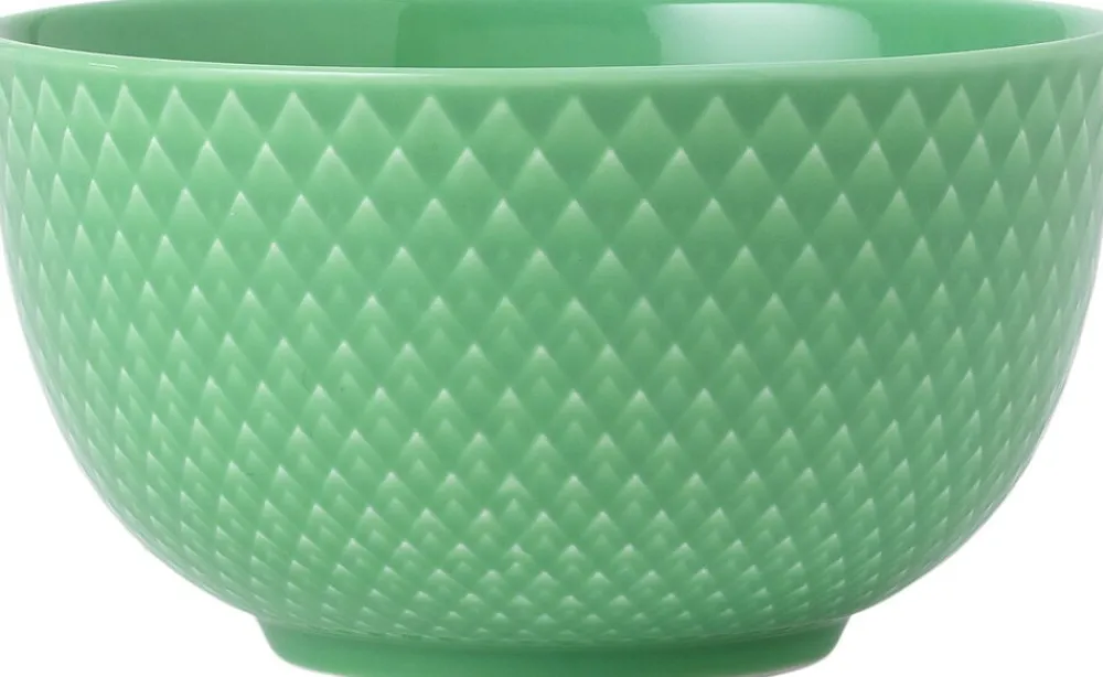 Rhombe Color Skål Ø11 cm grøn porcelæn>Lyngby Porcelæn Clearance