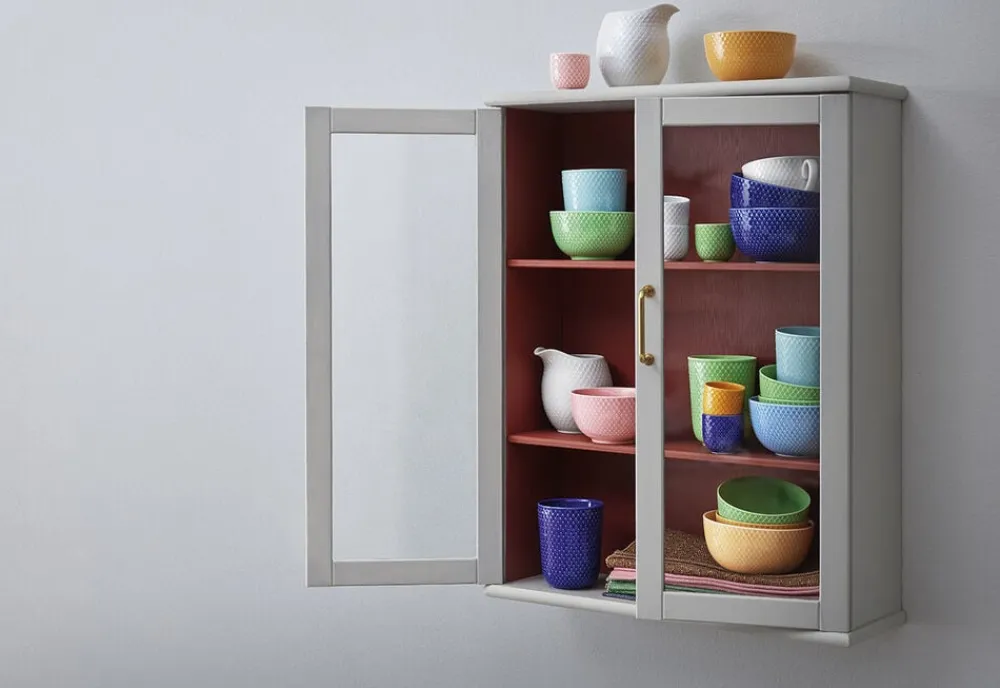 Rhombe Color Skål Ø11 cm rosa porcelæn>Lyngby Porcelæn Outlet