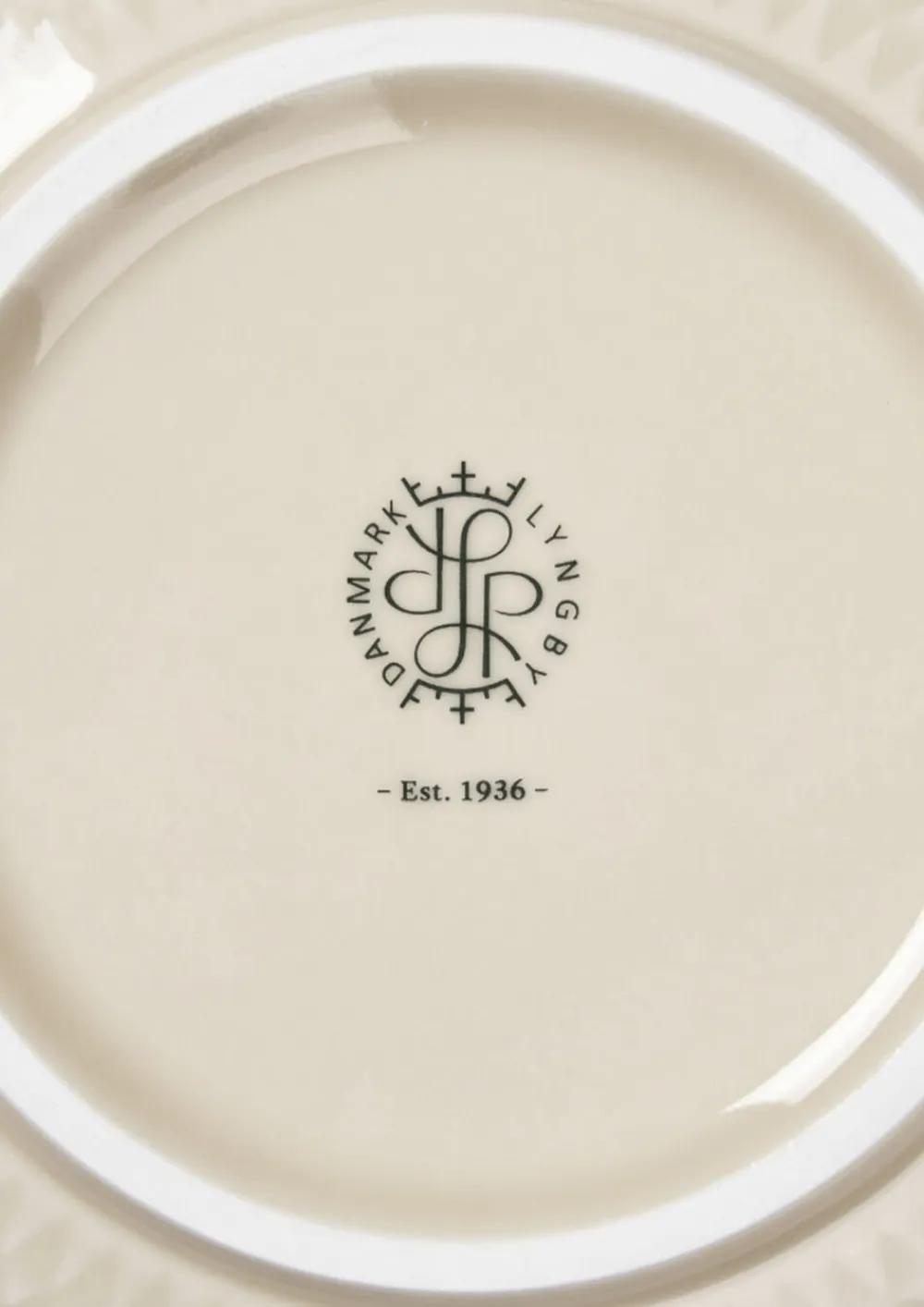 Lyngby Porcelæn Rhombe Earth Skål Ø13 cm marble Discount