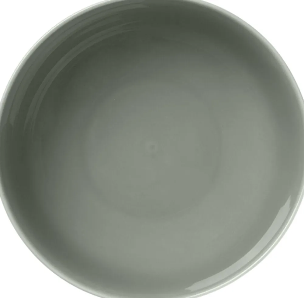 Lyngby Porcelæn Rhombe Earth Skål Ø13 cm moss Sale