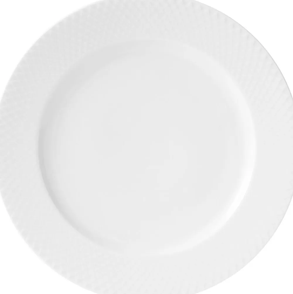 Lyngby Porcelæn Rhombe flad tallerken