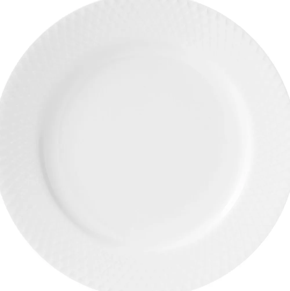 Lyngby Porcelæn Rhombe flad tallerken