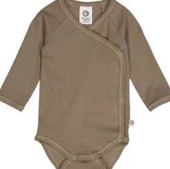 Børn Müsli by Green Cotton Rib l/s body