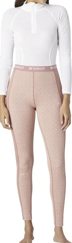 MCKINLEY Rina Merino skiunderbukser Pink Sale