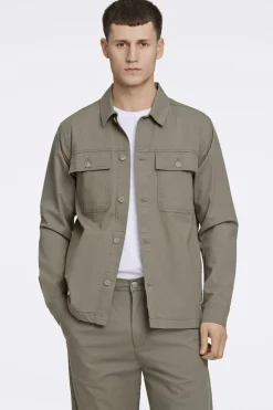 Rip stop overshirt L/S><noscript><img width=