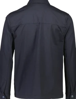 Lindbergh Rip stop overshirt L/S Navy Sale