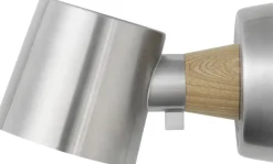 Normann Copenhagen Rise Wall Lamp Hardwired EU - Stainless Steel