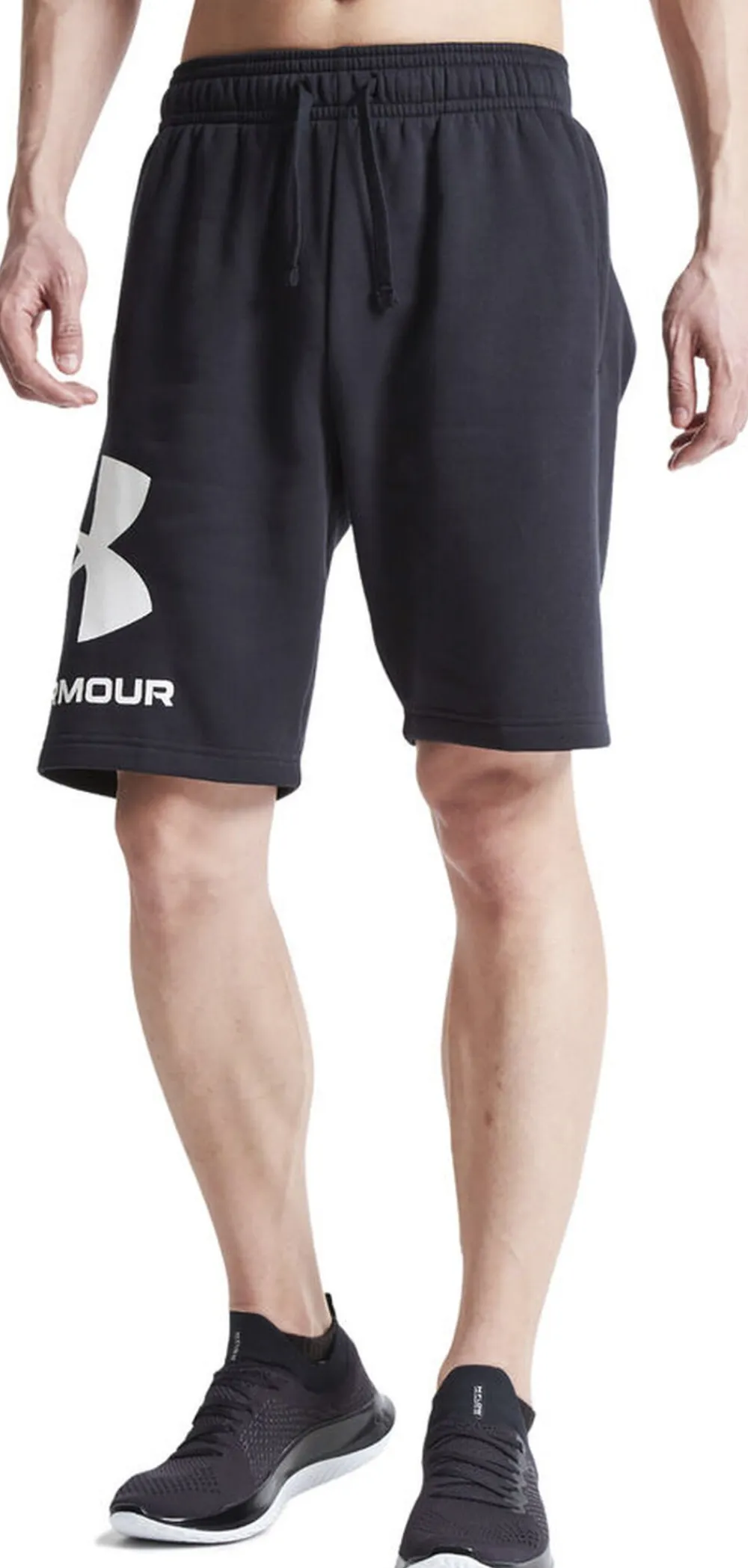 Rival Fleece Big Logo shorts>Under Armour Best