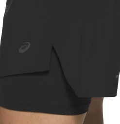 Asics Road 5,5" 2-i-1 løbeshorts Sort Discount