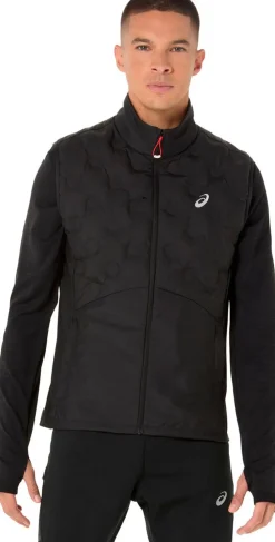 Asics Road Gilet Vinter Løbejakke Sort