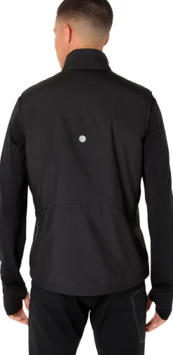 Asics Road Gilet Vinter Løbejakke Sort