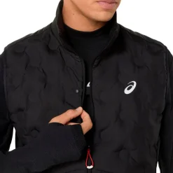 Asics Road Gilet Vinter Løbejakke Sort