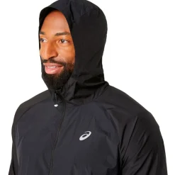 Asics ROAD PACKABLE LØBEJAKKE Sort Online