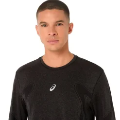 Asics Road Seamless Langærmet Løbe T-shirt Sort Discount