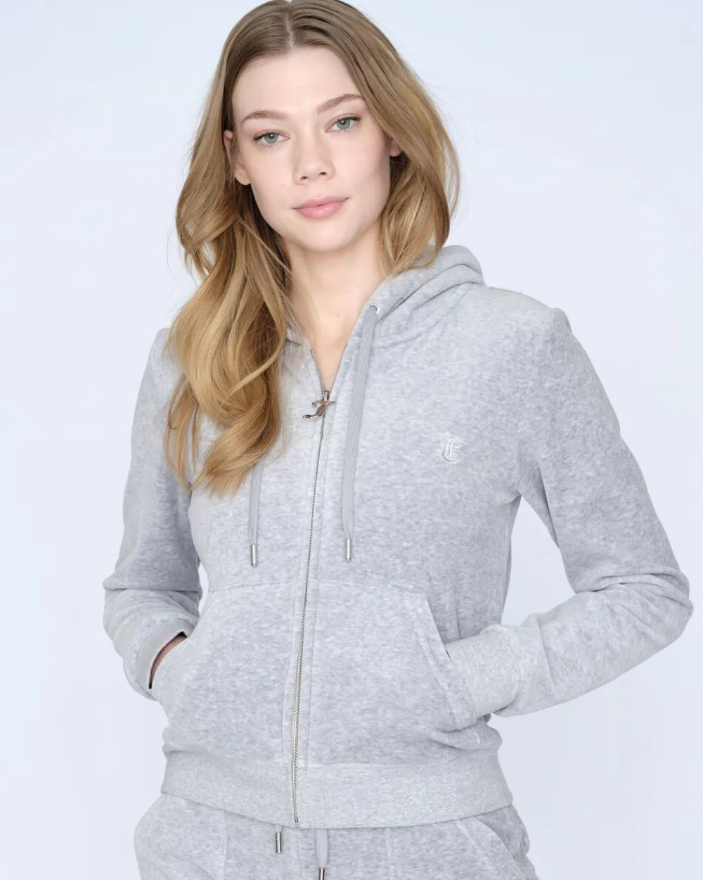 Robertson Classic Velour Zip Trough Hoodie>Juicy Couture Online
