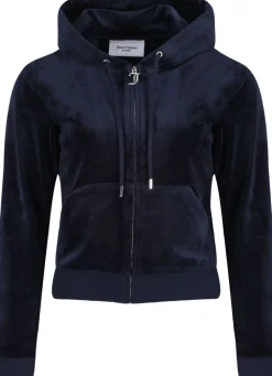 Dame Juicy Couture Robertson Classic Velour Zip Trough Hoodie
