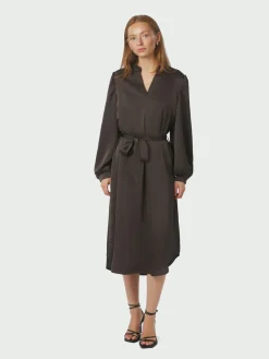 Dame Neo Noir Rolana Heavy Sateen Dress