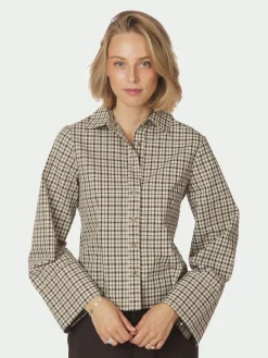 Rosa Checked Shirt>Neo Noir New
