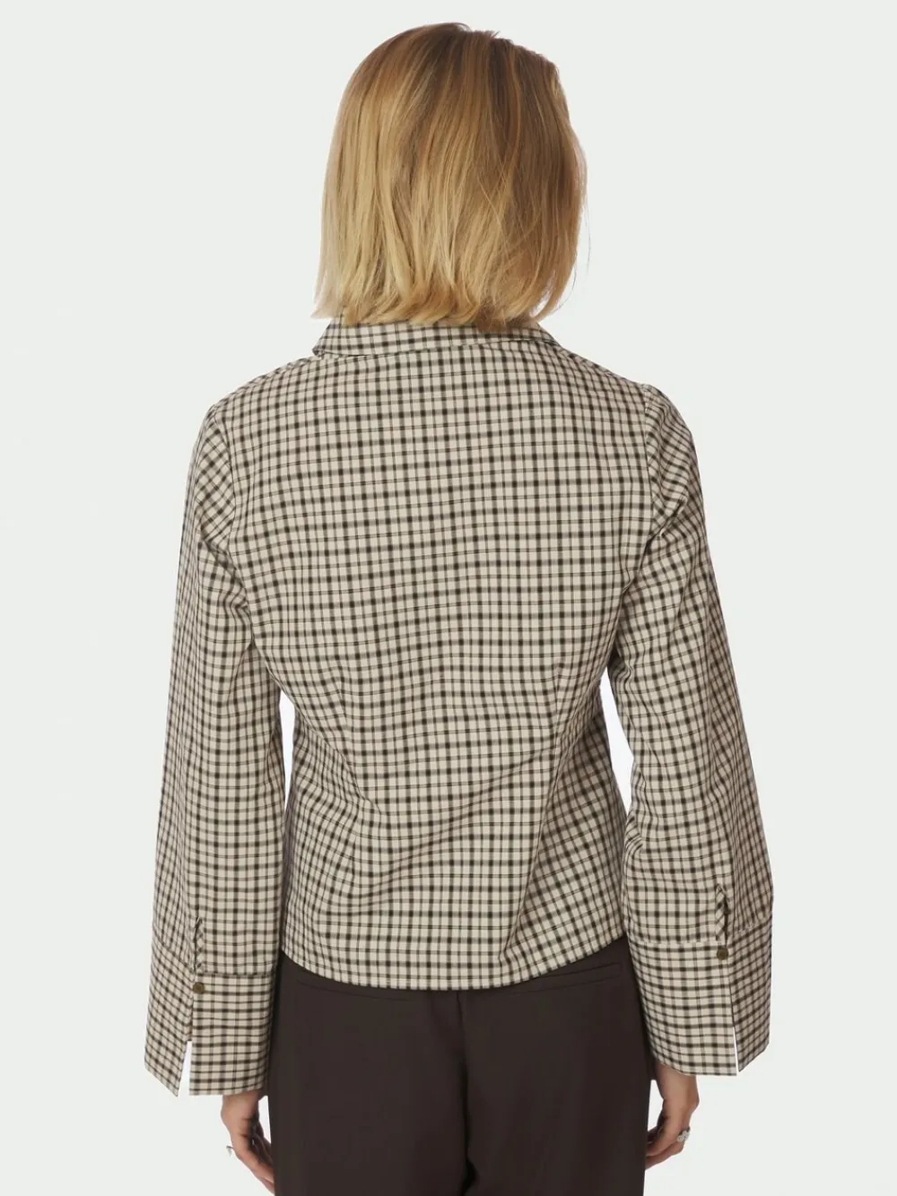 Rosa Checked Shirt>Neo Noir New