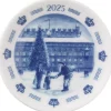 plakette 2025, Jul i København, 8,5 cm>Royal Copenhagen Best