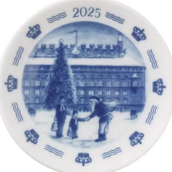 plakette 2025, Jul i København, 8,5 cm>Royal Copenhagen Best