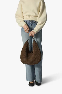 ADAX Rozzano Mindy braided Chocolate Sale