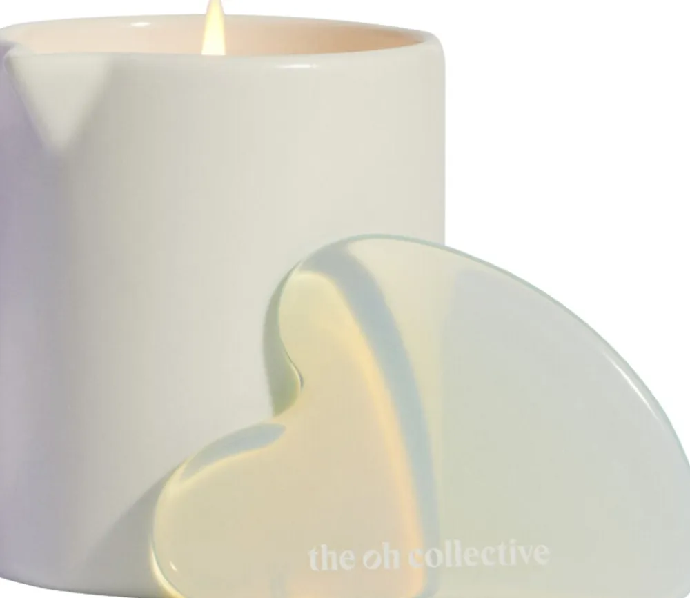 The Oh Collective Rub Me Tender - Relaxing Massage candle with Guasha stone 10