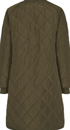 Rubina Quilted lang overgangsjakke>H2O Discount