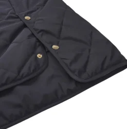 Dame H2O Rubina Quilted lang overgangsjakke