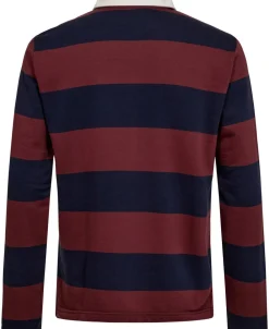 Magasin du Nord Collection Rugby 1 Polo - GOTS Navy blazer / andorra stripe New