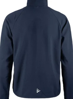 Craft Rush 2. 0 Full Zip Trænings Trøje Blå New