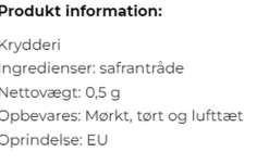 Mill & Mortar Safran La Rosera