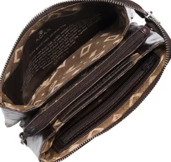 ADAX Salerno kombi Clutch Nellie Mørkebrun New