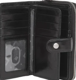 ADAX Salerno wallet Karina Sort Outlet