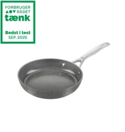 Salina Ceramic Stegepande, 24 cm, Aluminium, Titanium forstæ>Ballarini Online