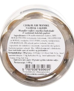 Almuegaarden Salmiak choko-mandler