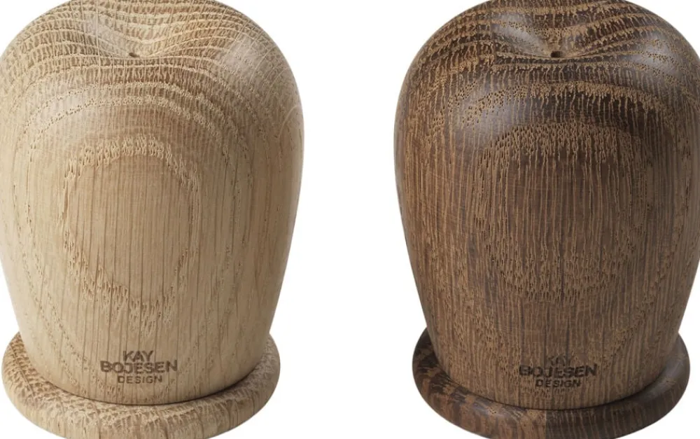 Kay Bojesen Salt- og pebersæt H6 eg/røget eg