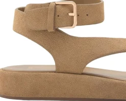 MANGO SANDALS .-- SUE Lt pastel brown Outlet