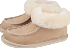 Lovelies SANDE - SHEARLING BOOTS Safari Hot