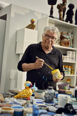 Sangfugl x Leif Sylvester 2025 H15. 5 cm blue eyes><noscript><img width=