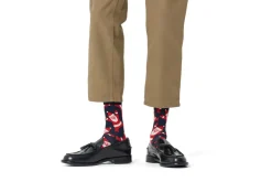 Happy Socks Santa Sock Navy Sale