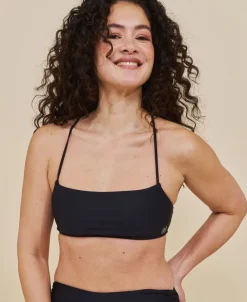 Cartel Copenhagen Sanur bandeau justerbar bikini top Nero Hot