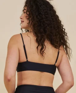 Cartel Copenhagen Sanur bandeau justerbar bikini top Nero Hot