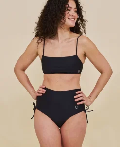 Cartel Copenhagen Sanur bandeau justerbar bikini top Nero Hot