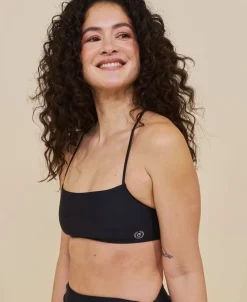 Cartel Copenhagen Sanur bandeau justerbar bikini top Nero Hot