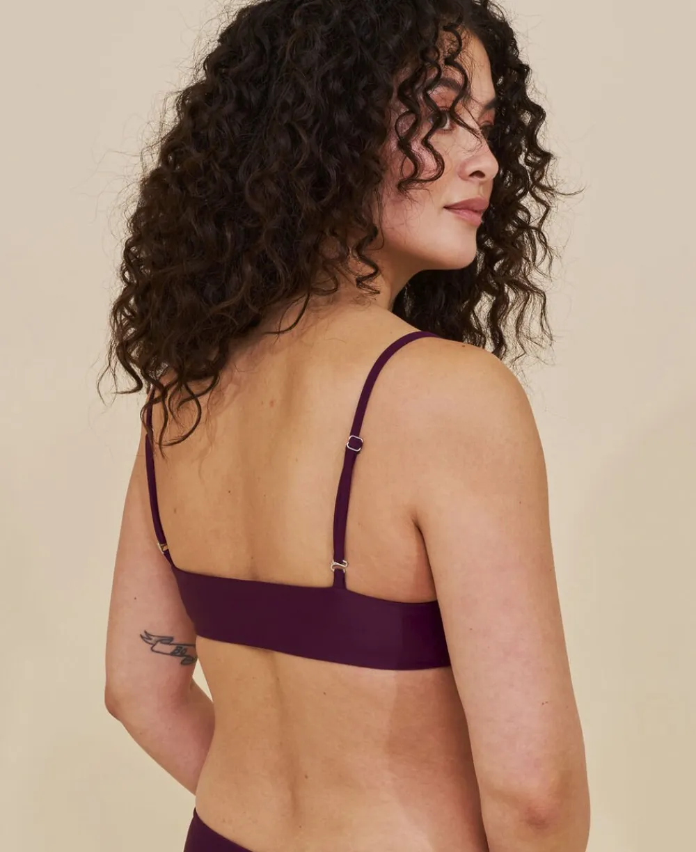 Dame Cartel Copenhagen Sanur bandeau justerbar bikini top