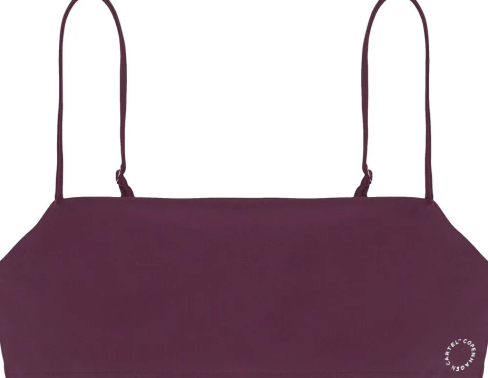 Dame Cartel Copenhagen Sanur bandeau justerbar bikini top