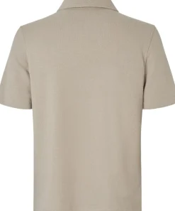 Samsøe Samsøe Saolli HZ polo 15513 Elephant skin Outlet